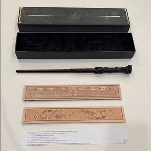 NWT Universal 2nd generation Harry Potter Magic Wand with Box and Instructions